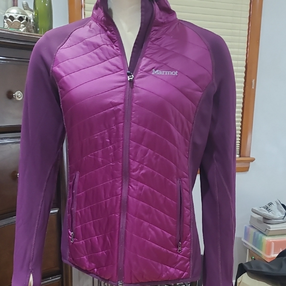 Marmot Women's Magenta Puffer Jacket